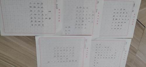 硬笔字特等奖